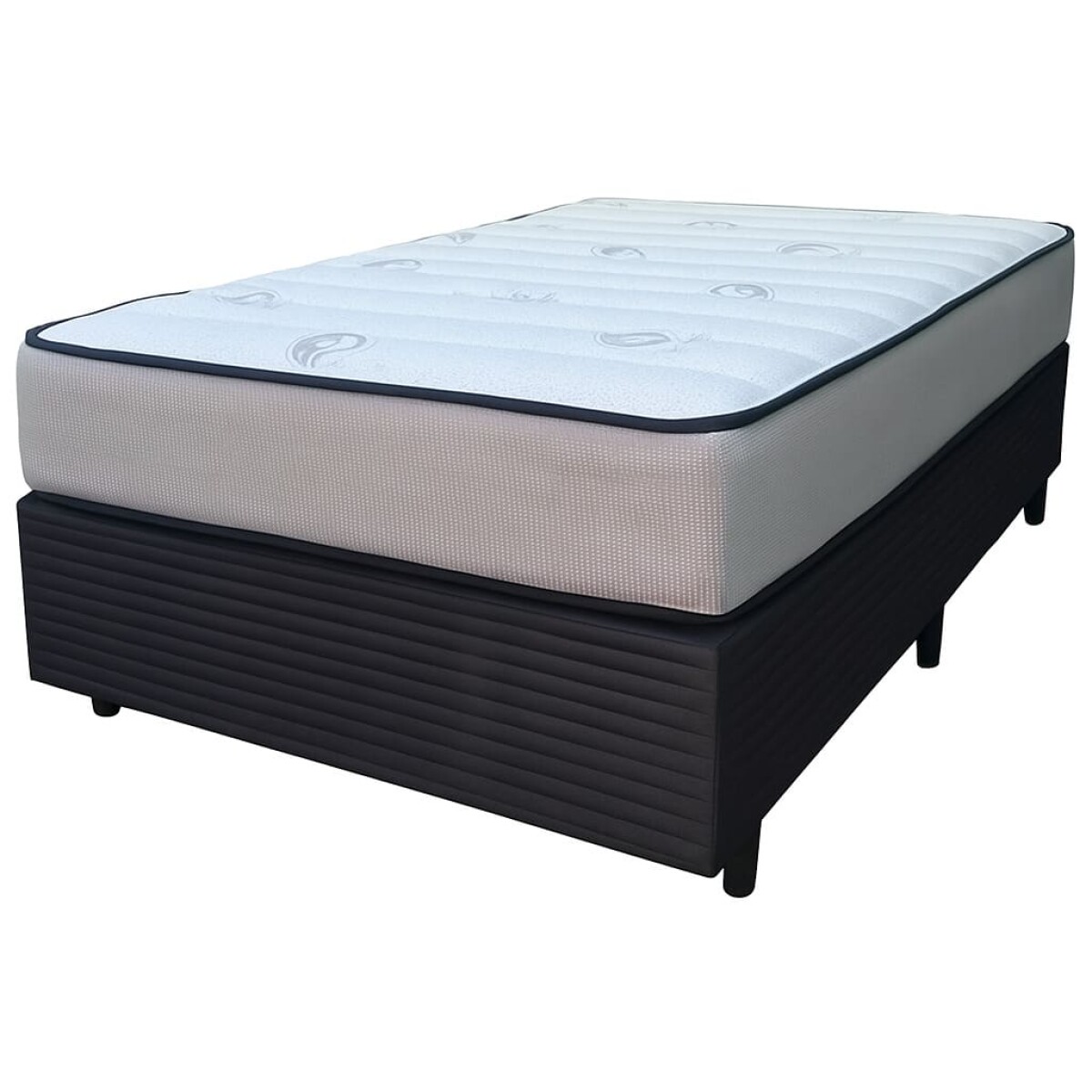Sommier MEGA DENSIDAD 110 – 1 Plaza y Media – Reversible con Refuerzo Grauniert® 