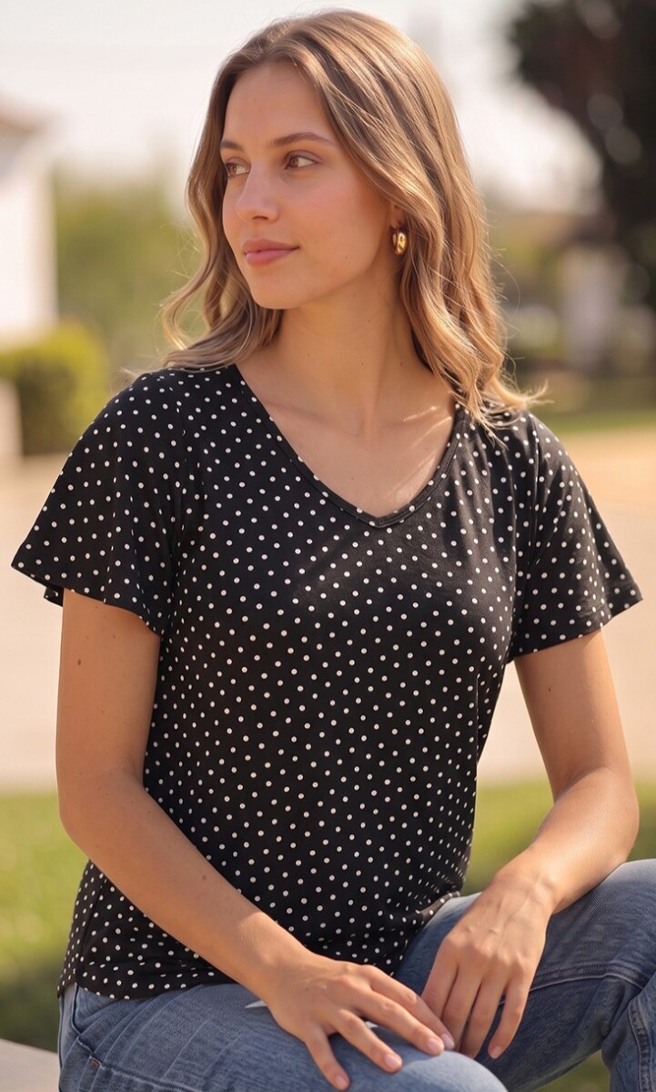 Remera Estampada. 