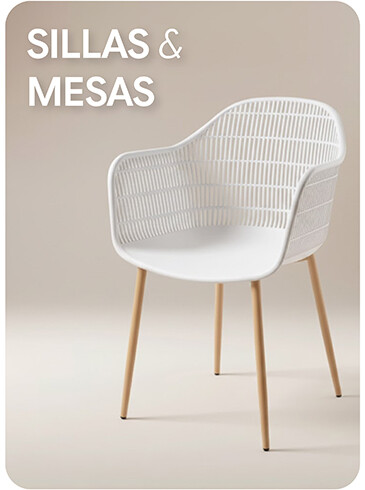 sillas y mesas