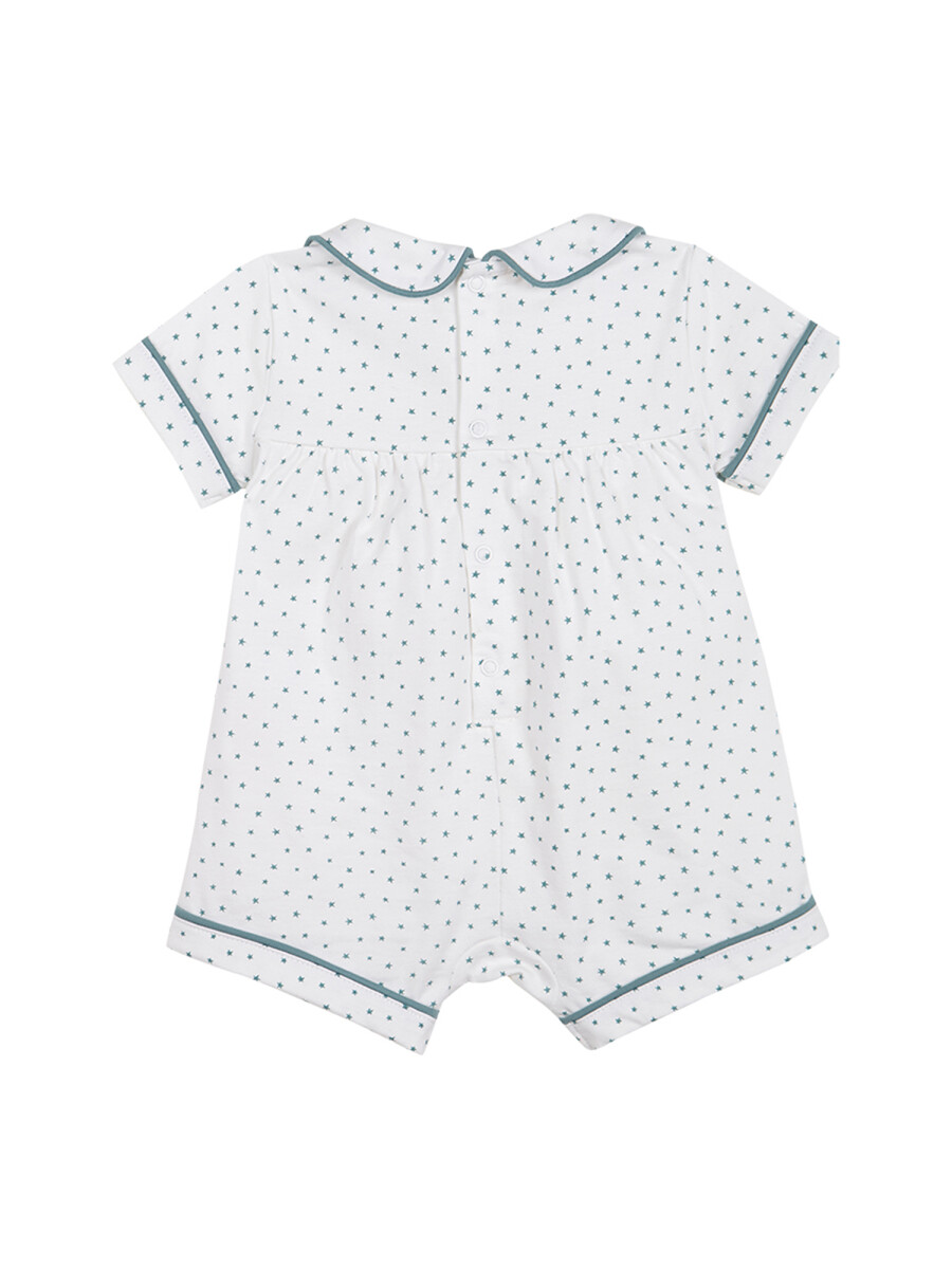 Pijama Estampado Gris