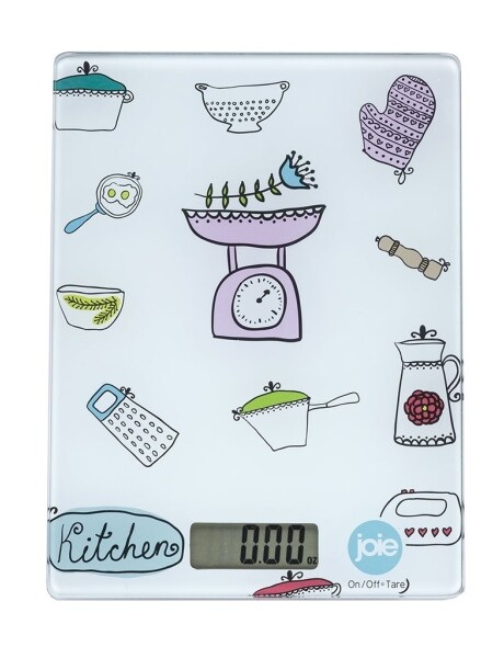 BALANZA DE COCINA DIGITAL CON DISEÑOS JOIE BALANZA DE COCINA DIGITAL CON DISEÑOS JOIE