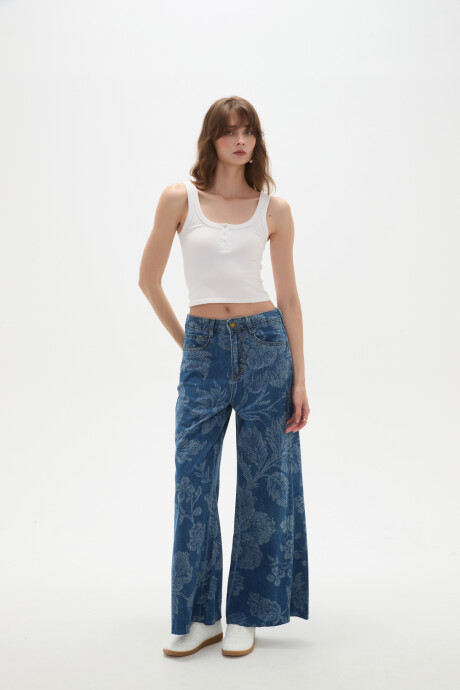 Pantalon Pinto Estampado 1