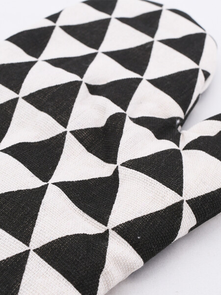 MANOPLA DE TELA NEGRO