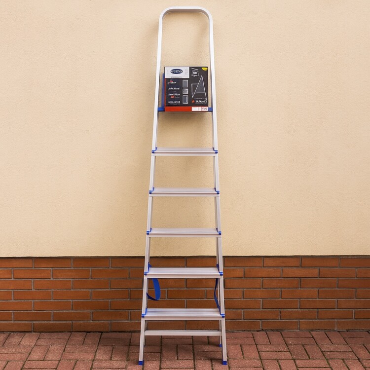 Escalera Mor Aluminio 6 Peldaños 120Cm Escalera Mor Aluminio 6 Peldaños 120Cm