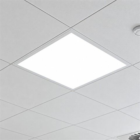 Panel LED Cuadrado 60W 4000K Luz Neutra 62 cm Blanco 1