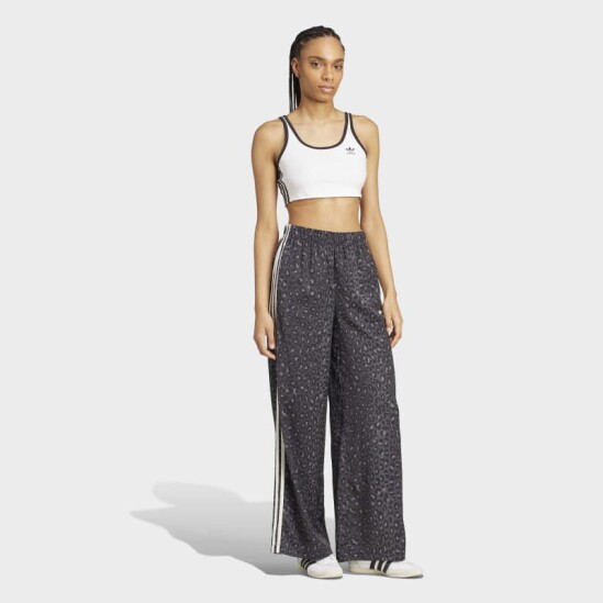 Pantalón Adidas Originals Wide Leg Satin Multicolor