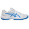 Gel-Game Gs - Niños White/blue Coast