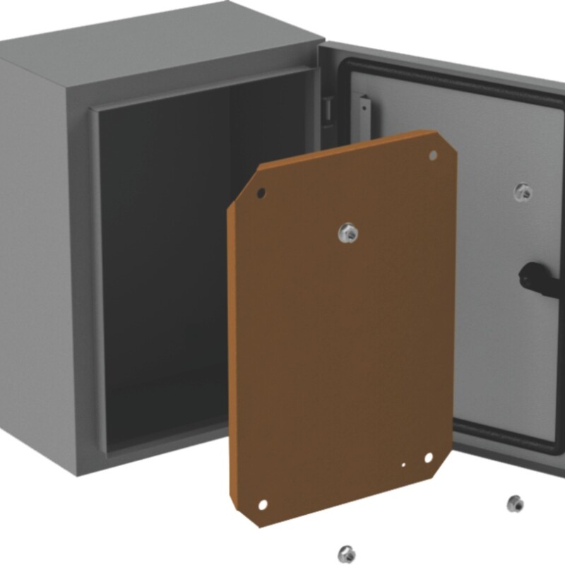 CAJA EXT. METAL BRCE   800X500X250MM IP66 CH18 CAJA EXT. METAL BRCE   800X500X250MM IP66 CH18