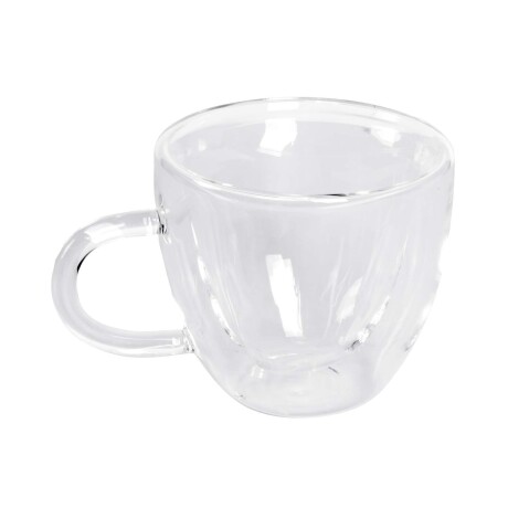 TAZA 350ML VIDRIO TRANSPARENTE A140