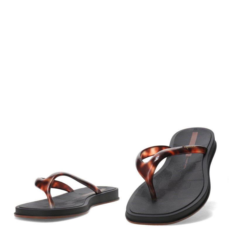 Sandalia de Mujer Ipanema Glow Trendy Ad Negro - Marrón
