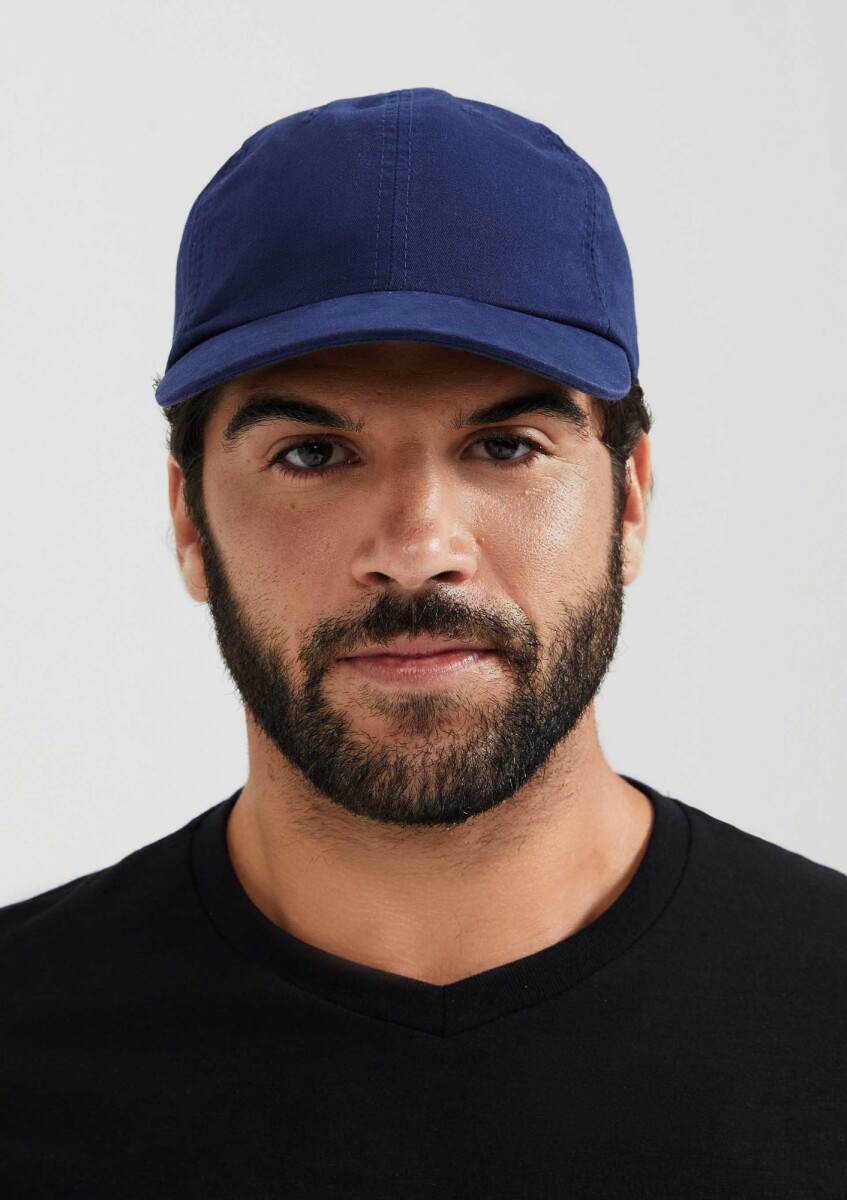 GORRA BÁSICA UNISSEX - AZUL 