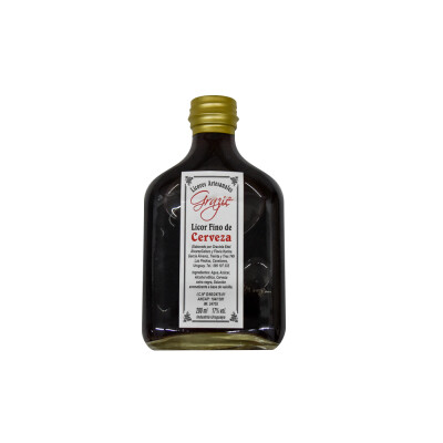 LICOR DE CERVEZA AIDA PETACA 200ML Licor De Cerveza Petaca 200ml