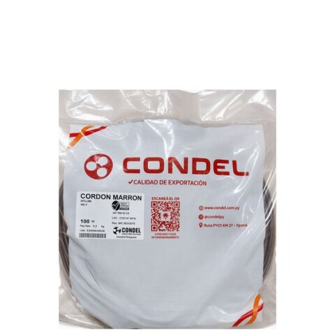 CABLE CORDON 2X2,00MM2 MA CONDEL CABLE CORDON 2X2,00MM2 MA CONDEL