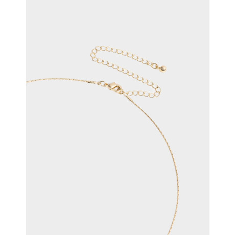 Cadena Corta con Dije Premium Gold Dorado