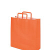 Bolsa lisa acuario 30x12x32 cm NARANJA