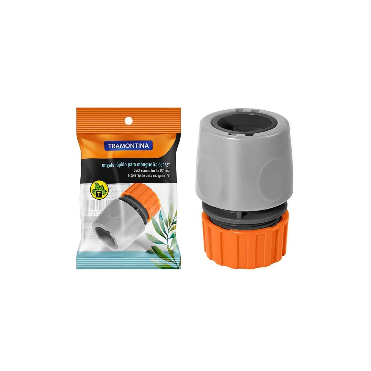 Acople Rapido P/manguera 1/2" Tramontina (33990)
