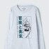 CAMISETA ML MASC MEZCLA CLARO