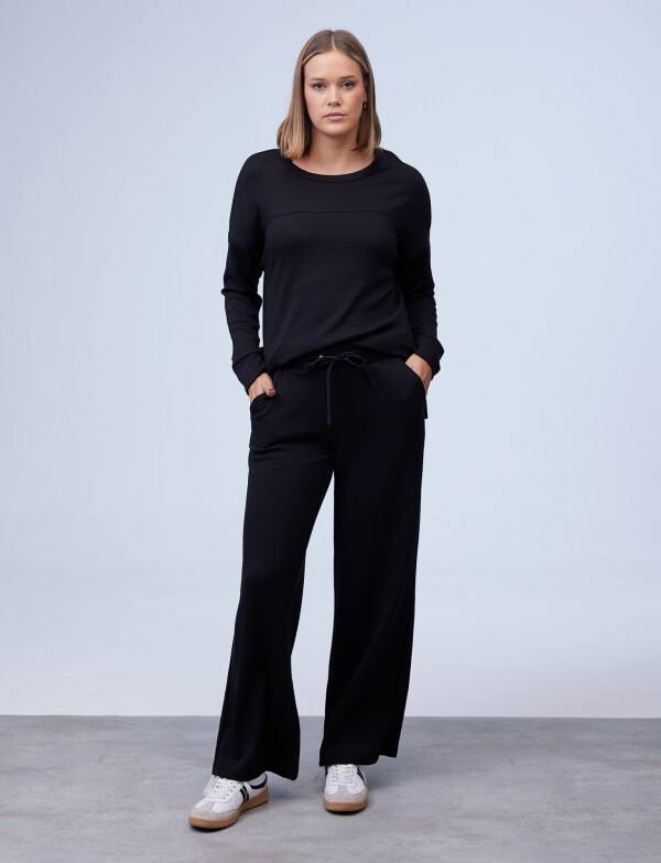 Jogger Modal Wide NEGRO