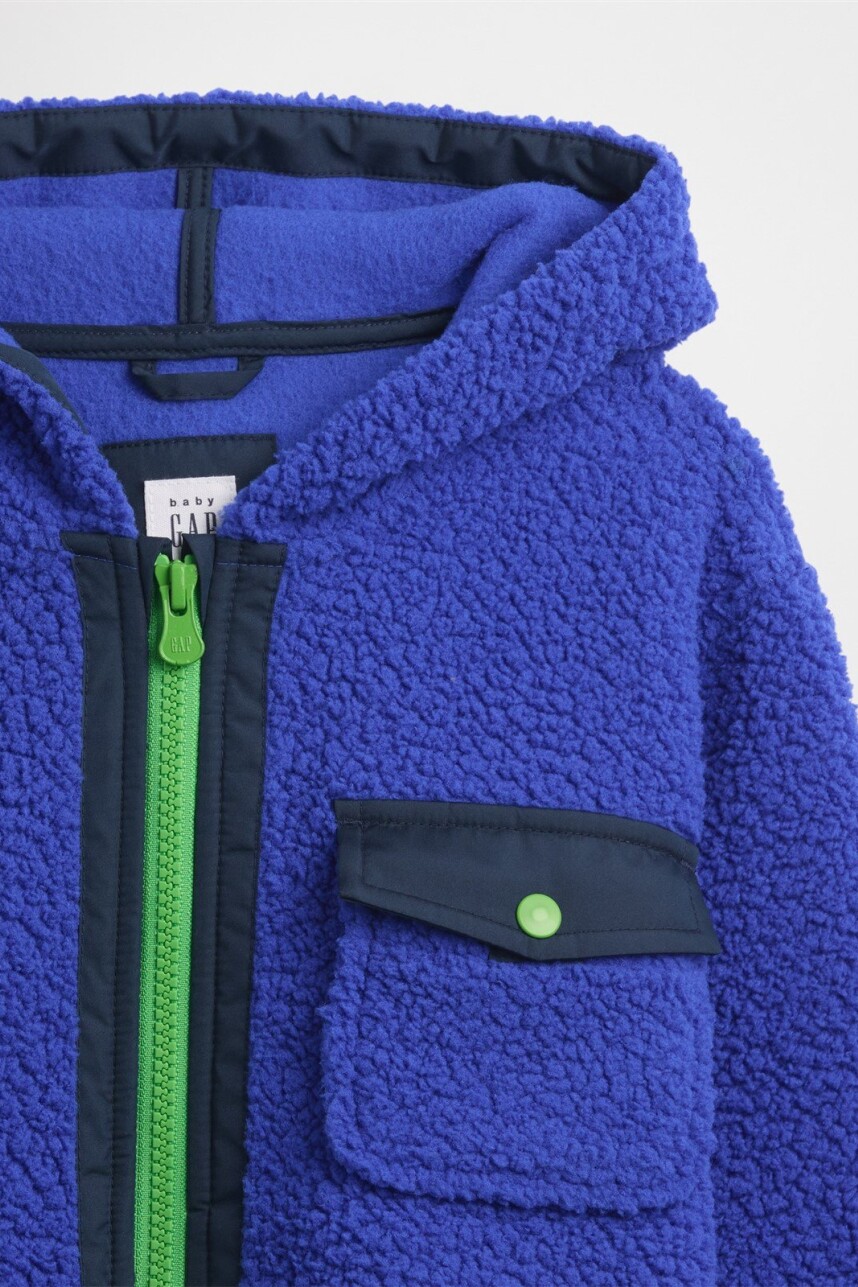 Campera Corderito Toddler Niño Royal Gem