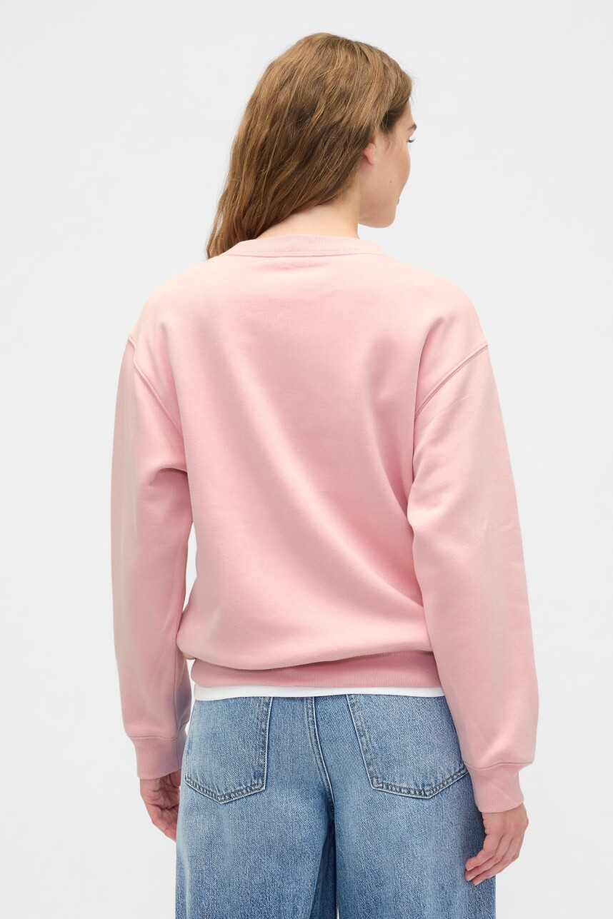 Buzo Deportivo Logo Gap Mujer Pure Pink