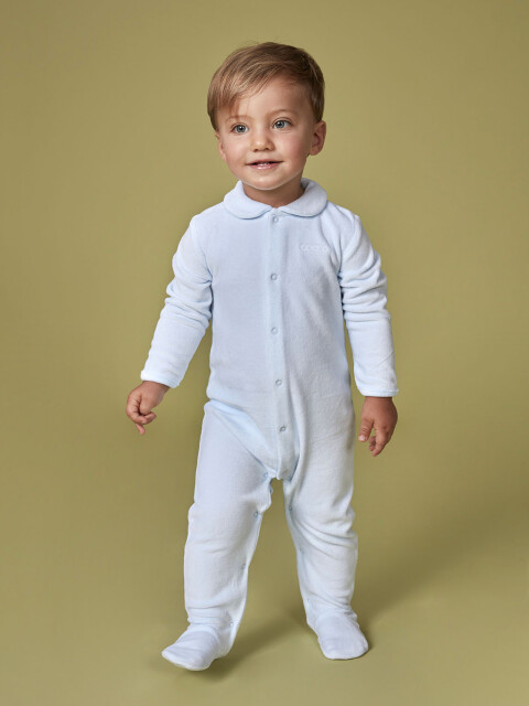 Pijama Velour Celeste Bb