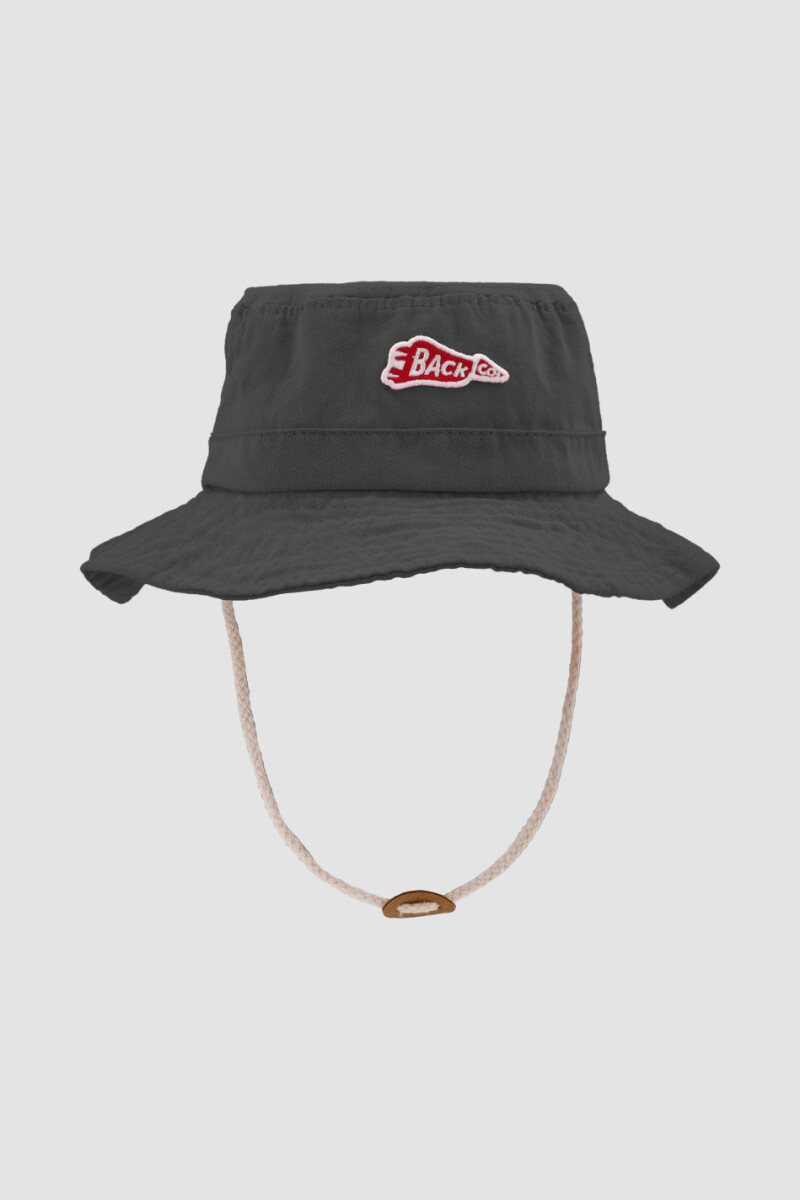 Gorro pescador infantil Gris