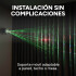 Proyector Luces Laser 8 En 1 Iluminación Fiestas Discoteca Color Negro