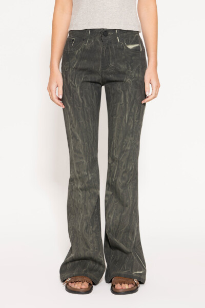 JEANS ANNIE COLOR Verde Militar