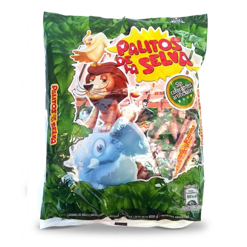 Caramelos Masticables Palitos De La Selva Sabores Surtido Caramelos Masticables Palitos De La Selva Sabores Surtido