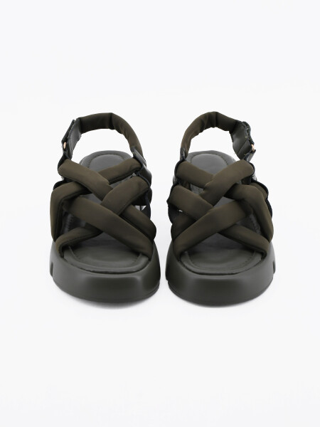 SANDALIA MARGOT VERDE MILI