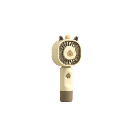 Mini ventilador portátil de escritorio gatito – recargable Amarillo