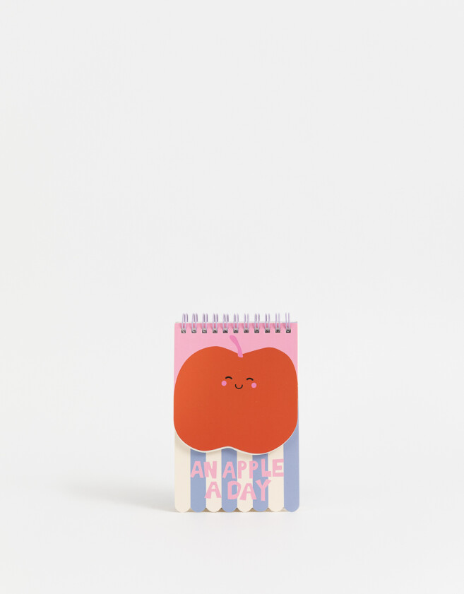 Anotadores Cuadernos y Memos Foodie Memo Espiralado Estampado - Combinacion Tricolor