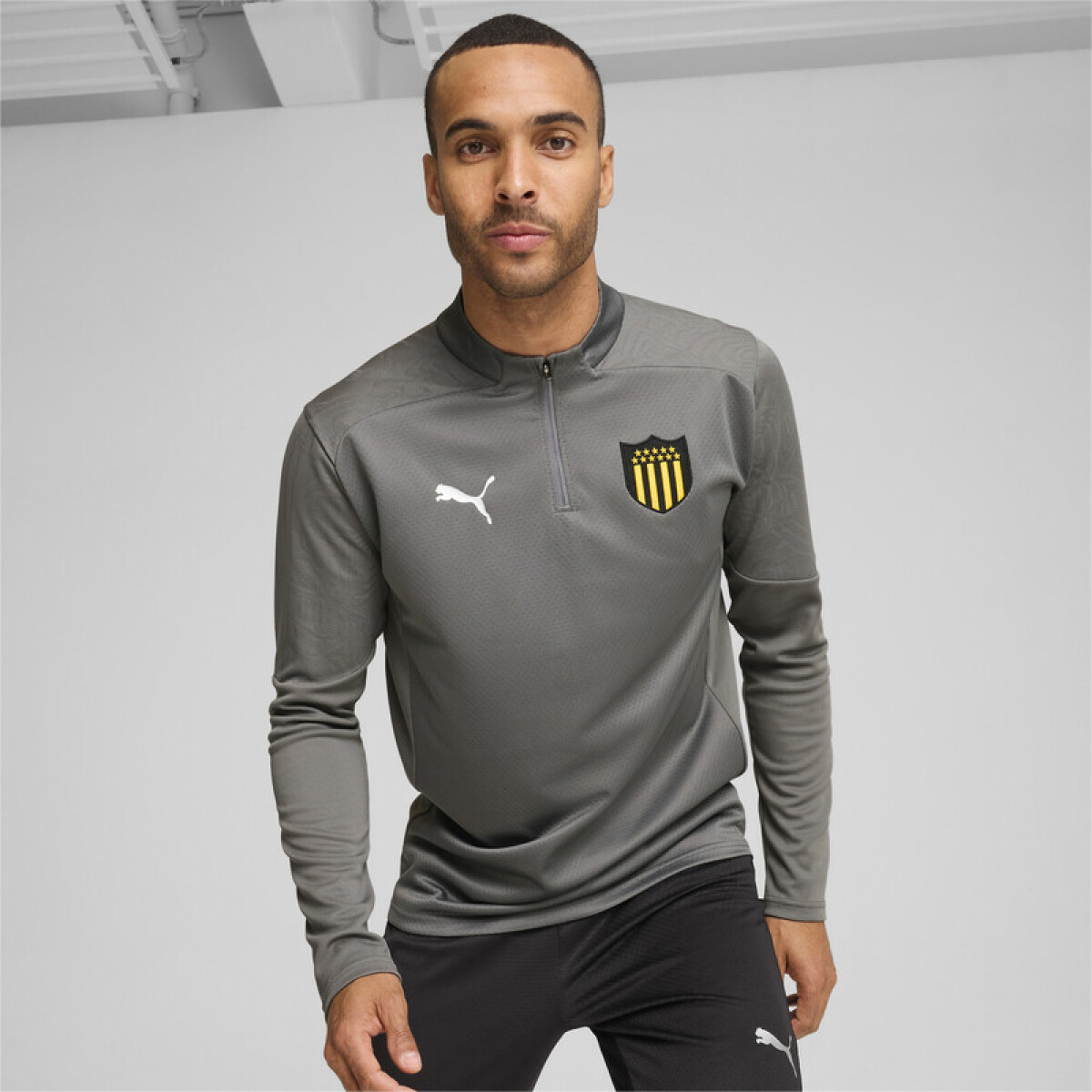 CAP Train 1/4 Zip Top 77705002 - Gris 