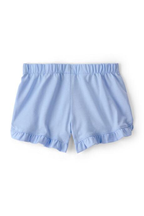 Pack dos shorts de algodón, azul y naranja Sin color