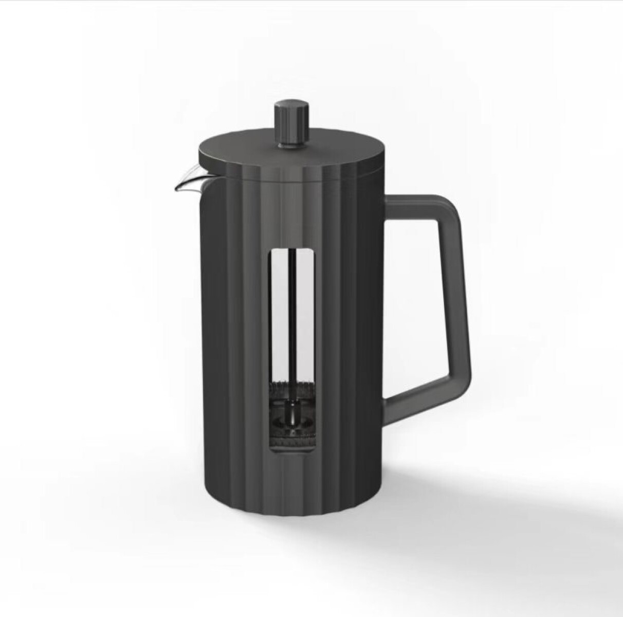 Cafetera / Tetera French Press Selecta Catania Negra 350 ml 