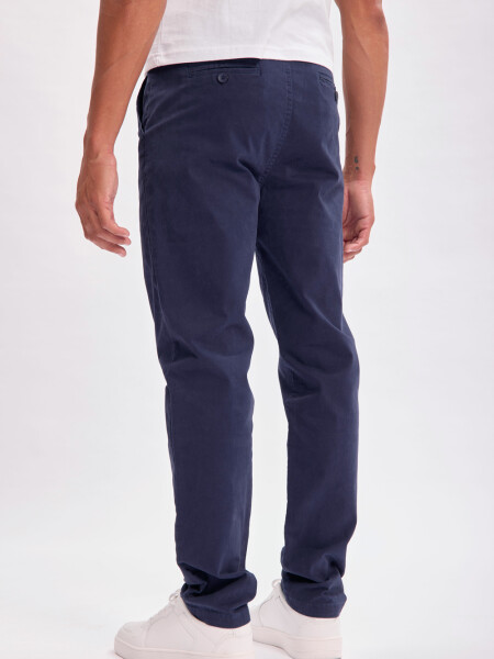 Pantalón chino Azul Marino