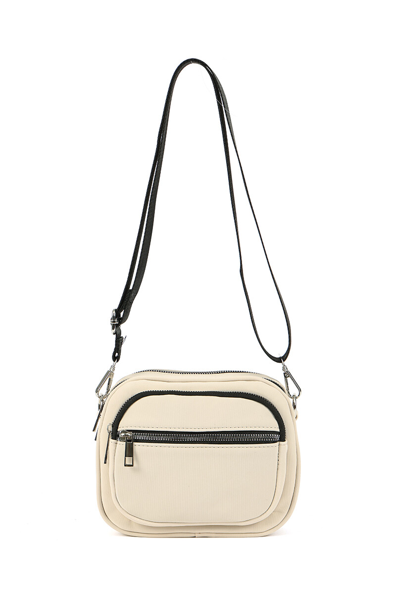 Bandolera Delta Off white