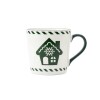 TAZA CERAMICA VERDE DIS NAV 10X9CM Unica