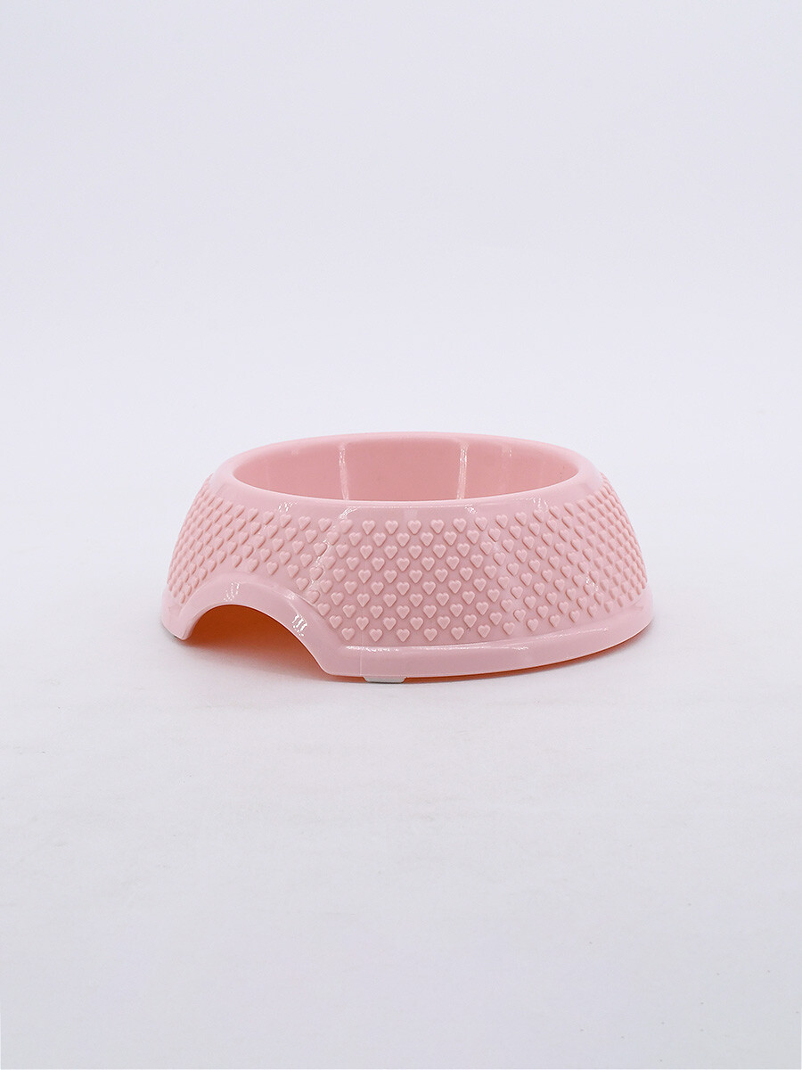 PLATO MEDIANO MASCOTAS - ROSADO 