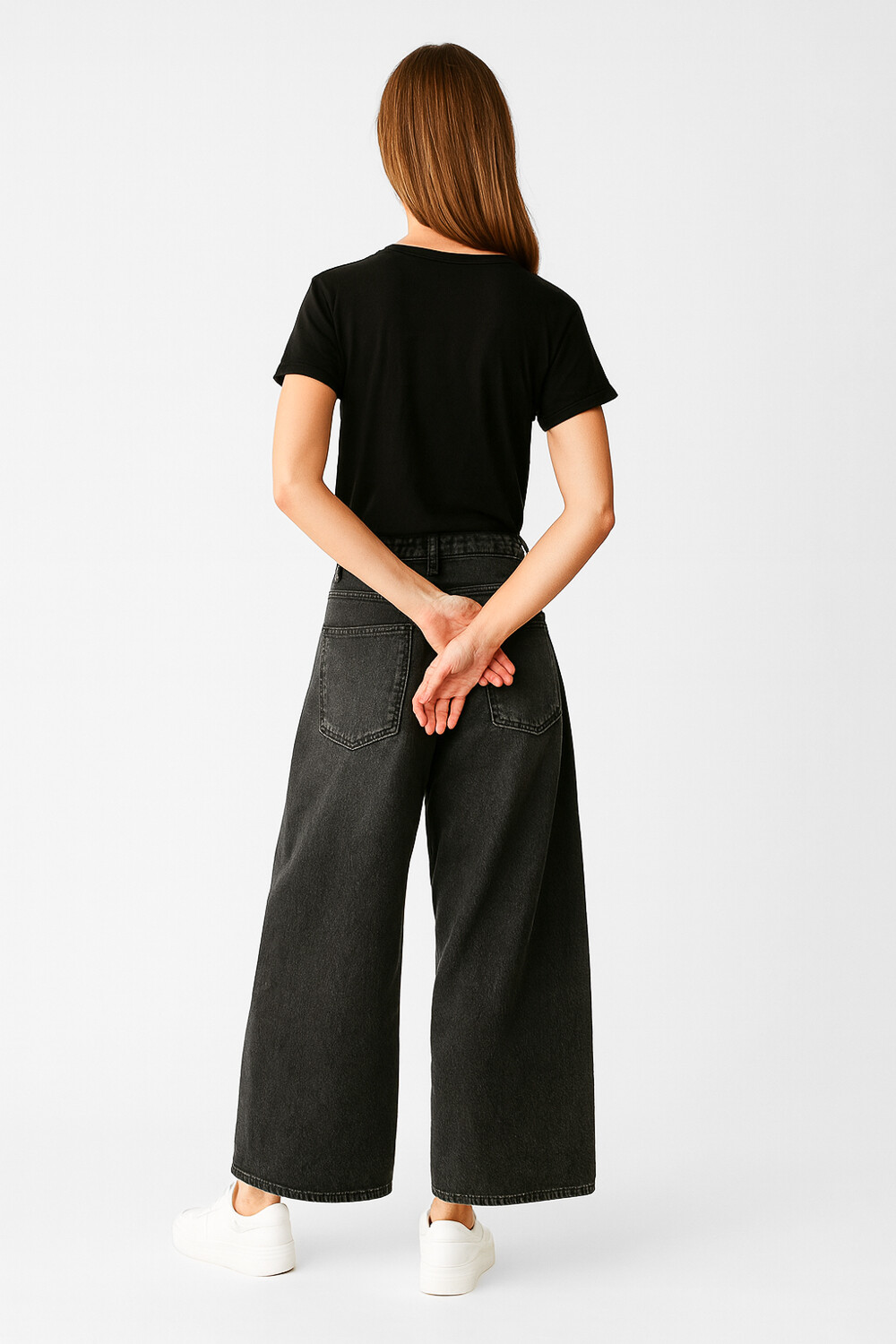 Pantalon Salin Gris Medio