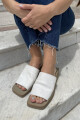 Sandalias Nina Blanco gastado