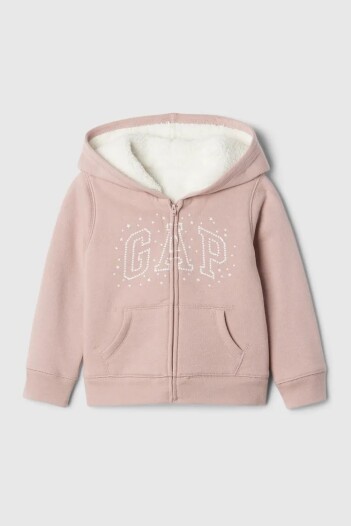 Canguro Con Corderito Logo Gap Toddler Niña Fawn Beige 632