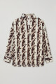 BLUSA HANNA ROCIO MARRON