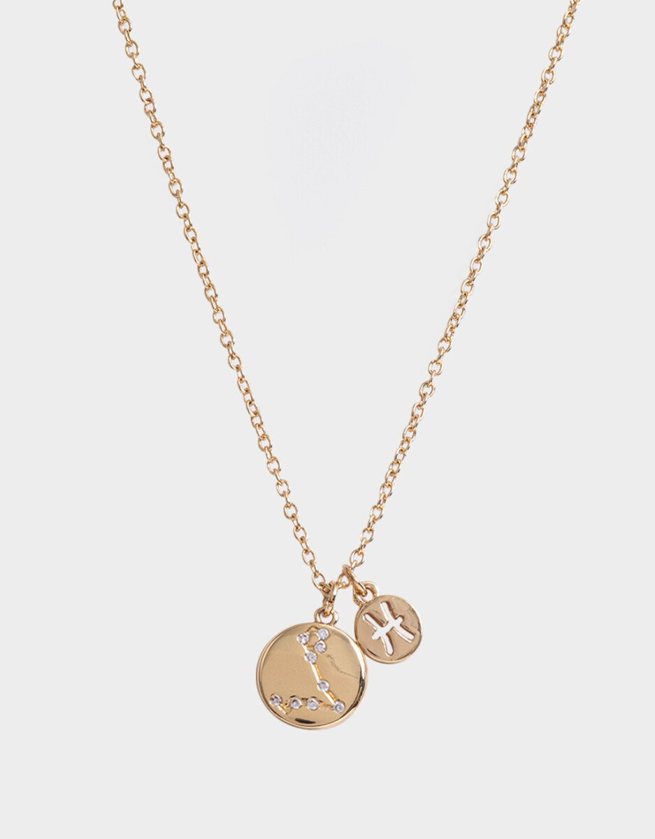 Cadena Corta Con Dije Piscis 