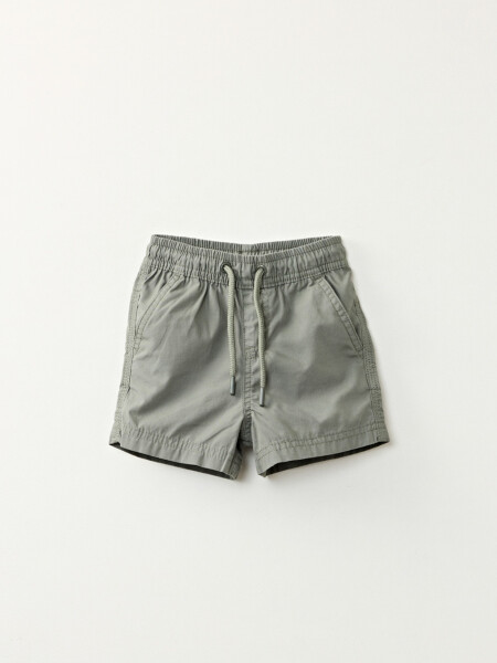 Short de baño algodón Verde