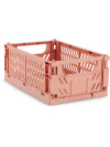Cesta MILAS A16xL25xA10 plegable coral Cesta MILAS A16xL25xA10 plegable coral