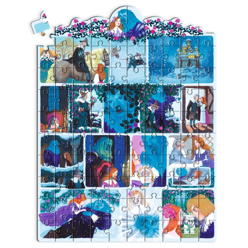 Puzzle Story 38x50cm 100 Pcs La Bella y la Bestia