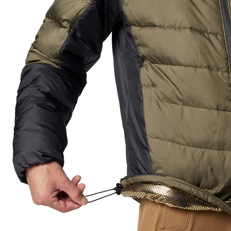 Campera Labyrinth Loop Hombre STONE GREEN