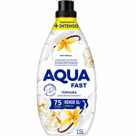 SUAVIZANTE AQUAFAST CONCENTRADO 1.5 LT TERNURA SUAVIZANTE AQUAFAST CONCENTRADO 1.5 LT TERNURA