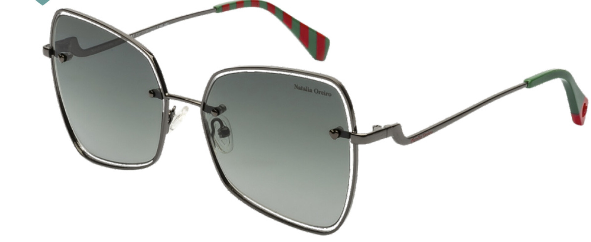 Natalia Oreiro 7430 - Plateado y Verde 